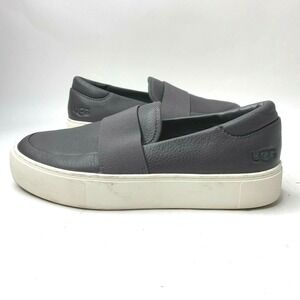 UGG Women's‎ 7.5 CHAYZE Charcoal White Slip On Sneakers Shoes 1112415